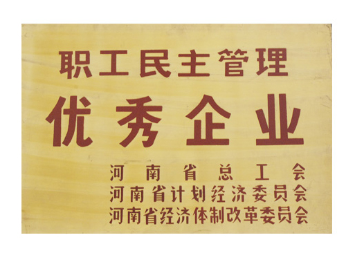 职工民主管理优秀企业
